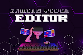 professional youtube gaming video editing