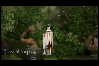 3d product animation video perfume product video 3d perfume animation amazon ads
