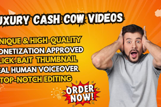 create luxury lifestyle traveling videos for youtube cash cow videos