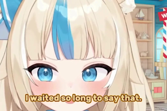 create express custom 2d vtuber model live2d model commission or anime vtuber