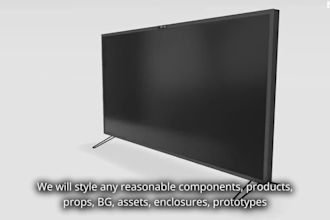 create 3d product animation, 3d cartoon, 3d explainer video