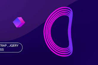 be your front end developer and designer