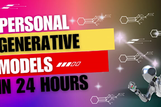 train personal generative models and ai chatbot, chatgpt in 24 hours