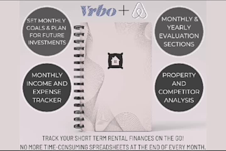 send you a rental planner and customizable airbnb prints