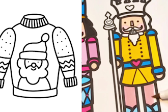make ugc video of your coloring page for social media or amazon kdp ads