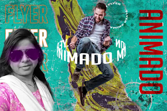 produce party, dj, disco, club, motion flyer just for you