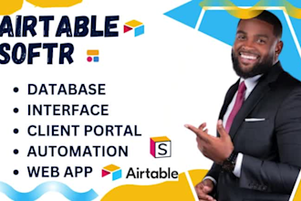 build airtable automation softr client portals for your inventory and content
