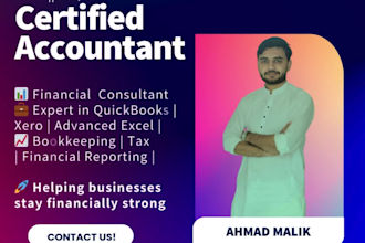 be your quickbooks online accountant and bookkeeper
