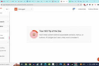 do SEO audit and kw research using ahrefs and paid ai tools