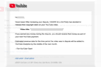 release youtube copyright claims on your videos