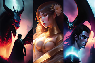 create high quality ai character art using midjourney ai