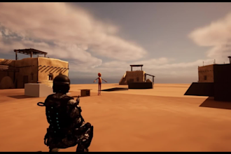 do 3d character animation, game animation, technical animation, physics, fps ue5