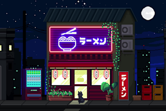 make any pixel art animations for you