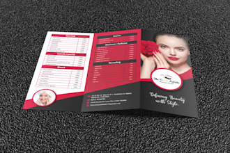 design professional, bifold and trifold brochures
