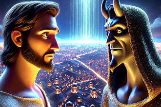 create ai animated bible history video for youtube