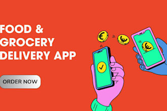 food delivery app, food ordering app, grocery delivery app or food delivery app