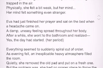 write islamic, awareness, and horror based stories with a meaningful mess