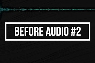 remove background noise, enhance your audio and mastering