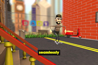 create 3d animated stories and cartoons for kids youtube channel