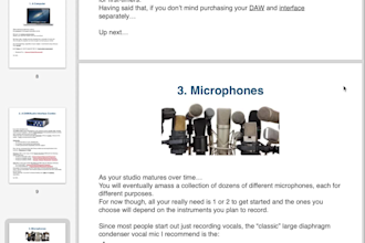 teach you everything about building home studio