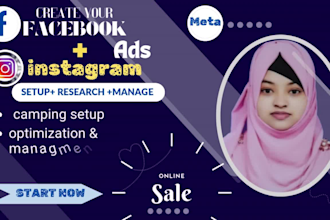 manage facebook ads campaign targeted for sales and leads