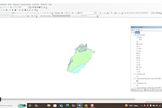 provide gis data processing and map creation