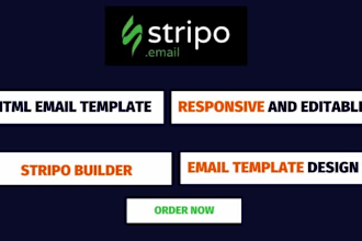 do stripo html email design, html email template with stripo