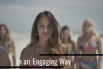 film and edit an amazon product lifestyle video with model