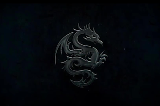 design fighting video game styled unique logo