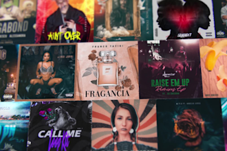 create a single cover or cd album cover artwork