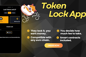 create token lock app