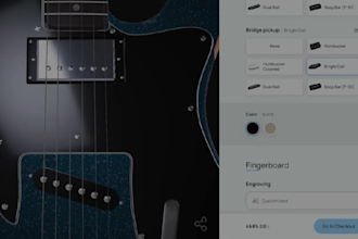 setup sketchfab webgl 3d product configurator guitar shopify babylonjs product