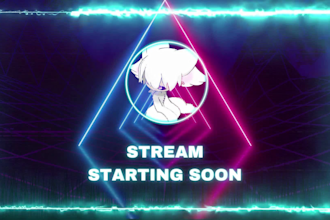 create horror sci fi or minimalist twitch banners and stream overlays