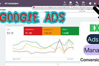 setup high performance google ads campaigns with full tracking