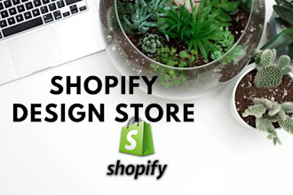 design and launch shopify dropshipping store