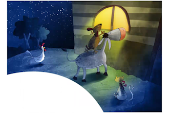 create complex children book illustrations