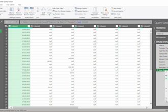 clean merge and organize PDF CSV data into excel professionally
