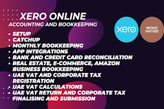 do UK xero bookkeeping and UK vat return accounting services