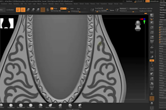 sculpt 3d bas relief, 3d coin cnc design, 3d laser engraving and 3d printing
