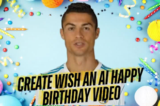 create wish an ai happy birthday video