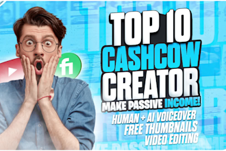 create best youtube cash cow automation videos
