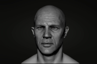 do custom 3d head sculpt 3d bust 3d head model 3d action figure 3d face