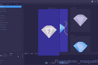 create interactive rive or lottie animations for you app