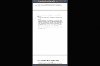 provide an online course on trading stock options