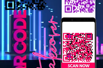 design qr code for your business,white board animation video and painting craft