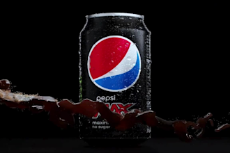 do 3d soda animation, liquid and water simulation, 3d can, 3d product animation