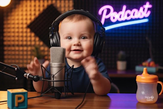 create viral ai baby talking podcast videos and funny baby reels for tiktok