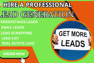 generate b2b lead generation lead list targeted list real estate list