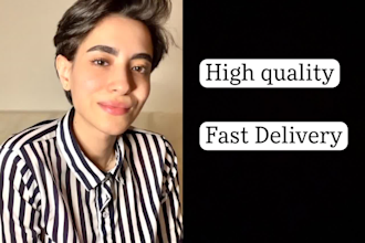 best female english or arabic voice over