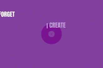 create kinetic typography and text animation within 24hrs